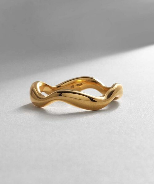 COCOSHNIK ONKITSCH / ココシュニックオンキッチュ リング | シルバー ニュアンスリング ウェーブ GP | 詳細2