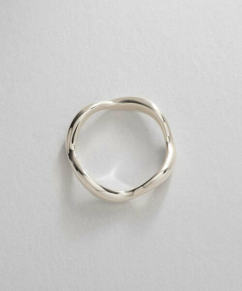 COCOSHNIK ONKITSCH / ココシュニックオンキッチュ リング | シルバー ニュアンスリング ウェーブ | 詳細3