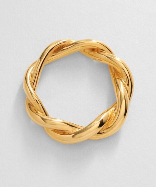 COCOSHNIK ONKITSCH / ココシュニックオンキッチュ リング | シルバー ラインリング ツイスト GP | 詳細3