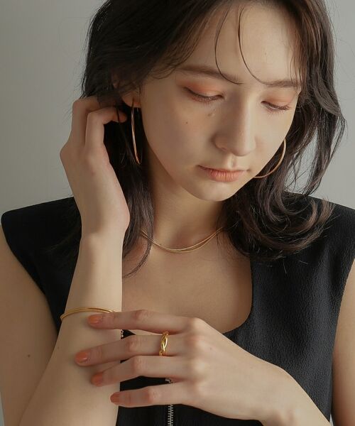 COCOSHNIK ONKITSCH / ココシュニックオンキッチュ リング | シルバー ラインリング ツイスト GP | 詳細6