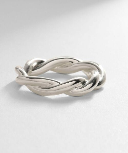 COCOSHNIK ONKITSCH / ココシュニックオンキッチュ リング | シルバー ラインリング ツイスト | 詳細2