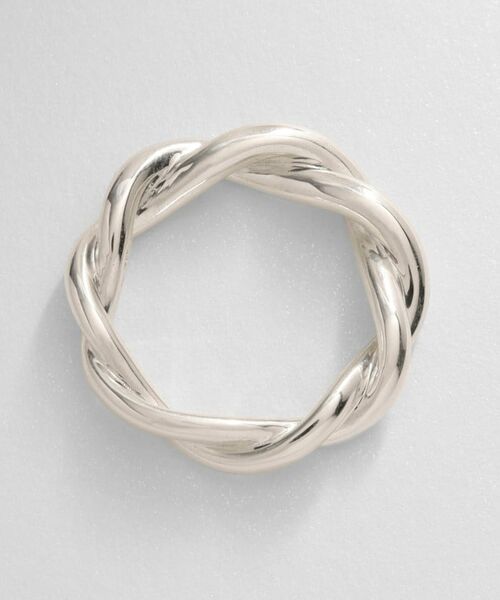 COCOSHNIK ONKITSCH / ココシュニックオンキッチュ リング | シルバー ラインリング ツイスト | 詳細3