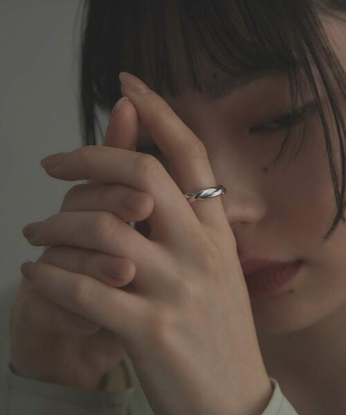 COCOSHNIK ONKITSCH / ココシュニックオンキッチュ リング | シルバー ラインリング ツイスト | 詳細7