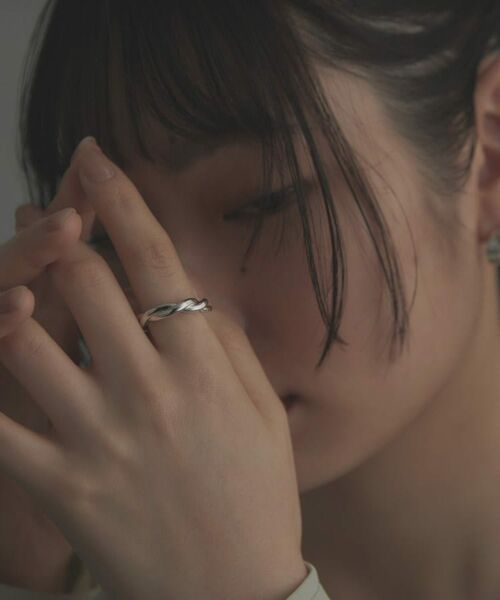 COCOSHNIK ONKITSCH / ココシュニックオンキッチュ リング | シルバー ラインリング ツイスト | 詳細8