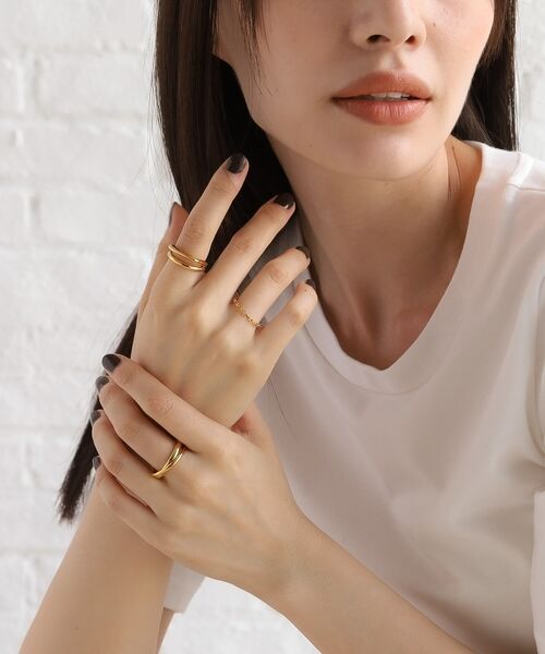 COCOSHNIK ONKITSCH / ココシュニックオンキッチュ リング | シルバー フロートリング スクエア GP | 詳細10