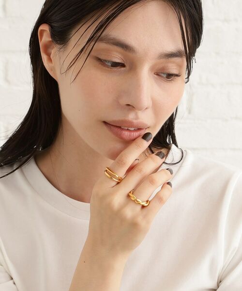 COCOSHNIK ONKITSCH / ココシュニックオンキッチュ リング | シルバー フロートリング スクエア GP | 詳細7