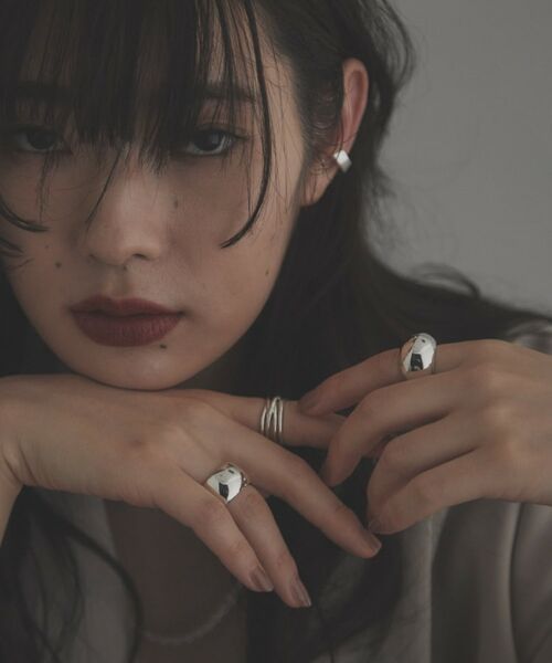 COCOSHNIK ONKITSCH / ココシュニックオンキッチュ リング | シルバー ボリュームリング ドーム | 詳細5