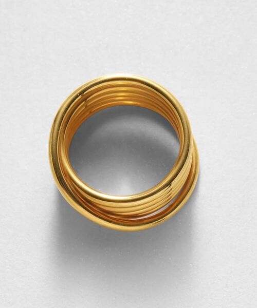 COCOSHNIK ONKITSCH / ココシュニックオンキッチュ リング | シルバー コイルリング GP | 詳細3