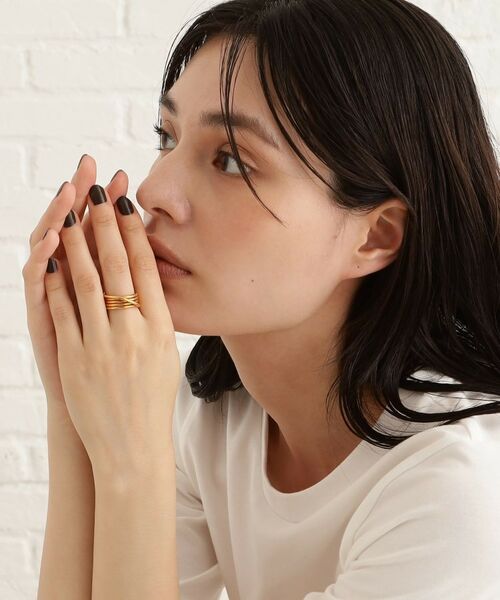 COCOSHNIK ONKITSCH / ココシュニックオンキッチュ リング | シルバー コイルリング GP | 詳細8