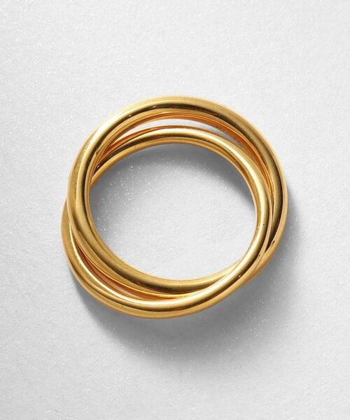 COCOSHNIK ONKITSCH / ココシュニックオンキッチュ リング | シルバー バンドリング ダブル GP | 詳細3