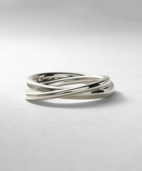 COCOSHNIK ONKITSCH / ココシュニックオンキッチュ リング | シルバー バンドリング ダブル | 詳細2
