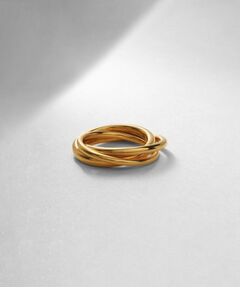 COCOSHNIK ONKITSCH / ココシュニックオンキッチュ リング | シルバー バンドリング トリプル GP