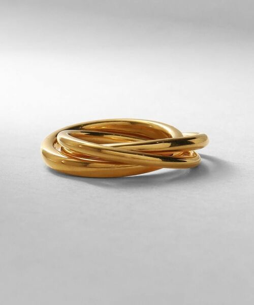 COCOSHNIK ONKITSCH / ココシュニックオンキッチュ リング | シルバー バンドリング トリプル GP | 詳細2