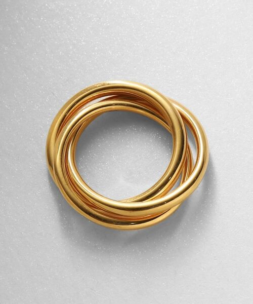 COCOSHNIK ONKITSCH / ココシュニックオンキッチュ リング | シルバー バンドリング トリプル GP | 詳細3