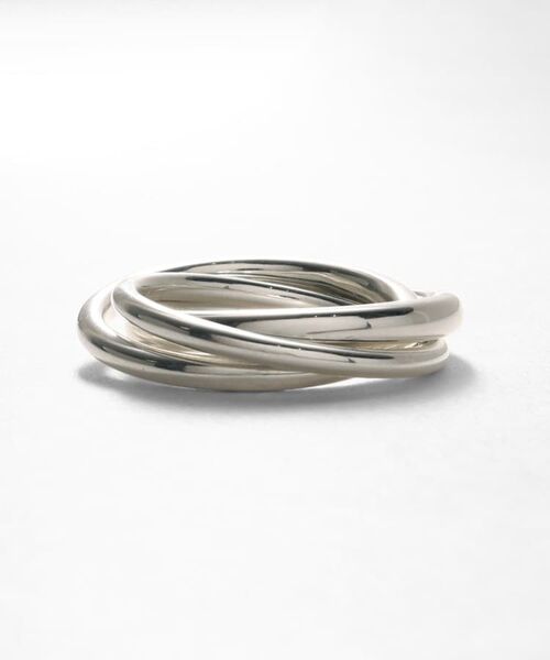 COCOSHNIK ONKITSCH / ココシュニックオンキッチュ リング | シルバー バンドリング トリプル | 詳細2