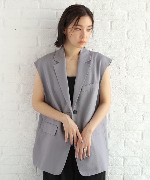 COCOSHNIK ONKITSCH / ココシュニックオンキッチュ リング | シルバー ドレープチェーン ダブルストレートリング | 詳細10