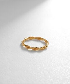 COCOSHNIK ONKITSCH / ココシュニックオンキッチュ リング | シルバー ラインリング ツイストストリング GP