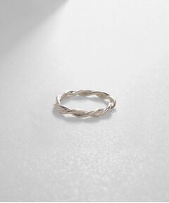COCOSHNIK ONKITSCH / ココシュニックオンキッチュ リング | シルバー ラインリング ツイストストリング