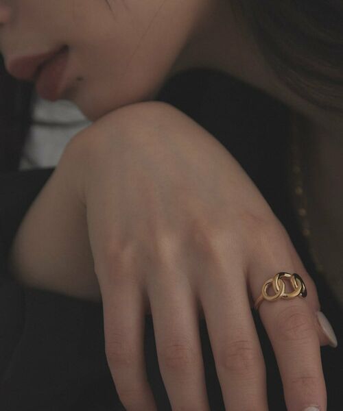 COCOSHNIK ONKITSCH / ココシュニックオンキッチュ リング | シルバー ラインリング トリプルサークル GP | 詳細7