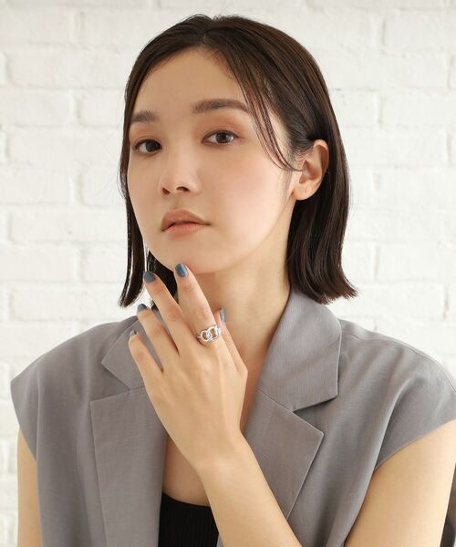 COCOSHNIK ONKITSCH / ココシュニックオンキッチュ リング | シルバー ラインリング トリプルサークル | 詳細7