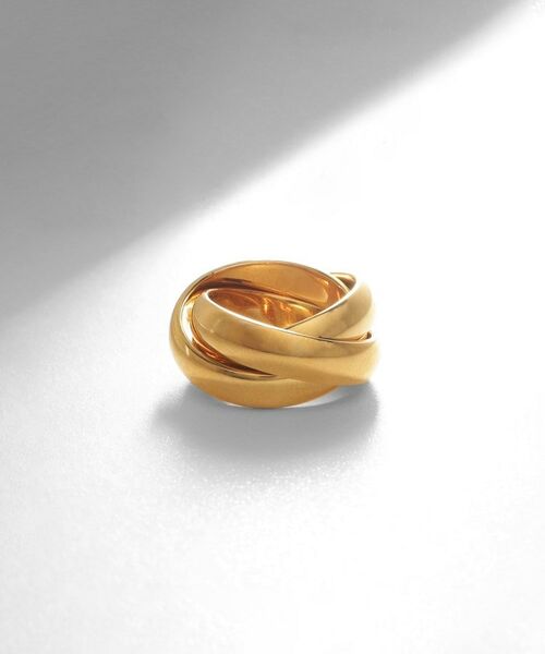 COCOSHNIK ONKITSCH / ココシュニックオンキッチュ リング | シルバー ボリュームリング ドームトリプル リング GP | 詳細1