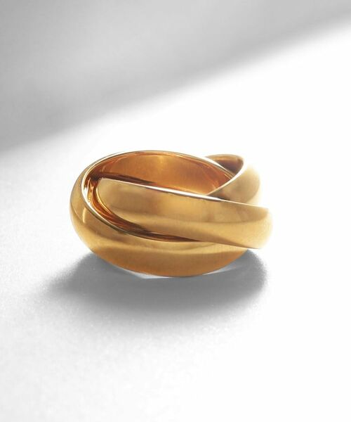 COCOSHNIK ONKITSCH / ココシュニックオンキッチュ リング | シルバー ボリュームリング ドームトリプル リング GP | 詳細2