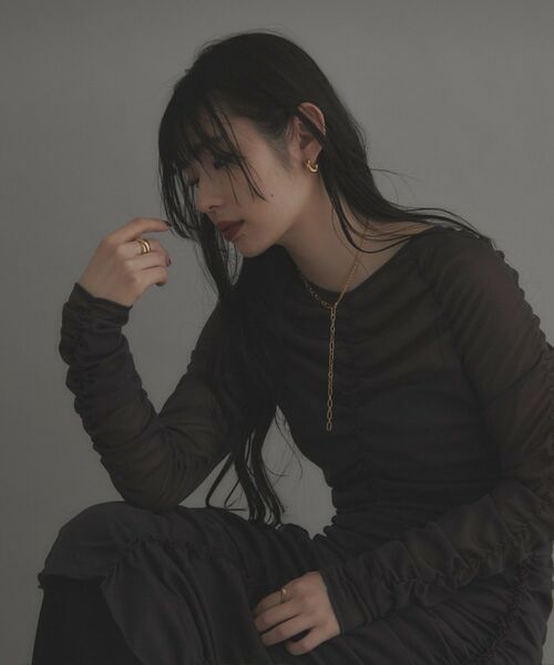 COCOSHNIK ONKITSCH / ココシュニックオンキッチュ リング | シルバー ボリュームリング ドームトリプル リング GP | 詳細6