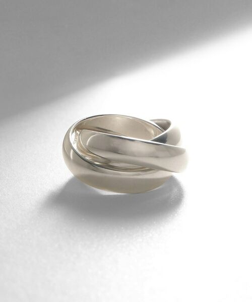 COCOSHNIK ONKITSCH / ココシュニックオンキッチュ リング | シルバー ボリュームリング ドームトリプル リング | 詳細2