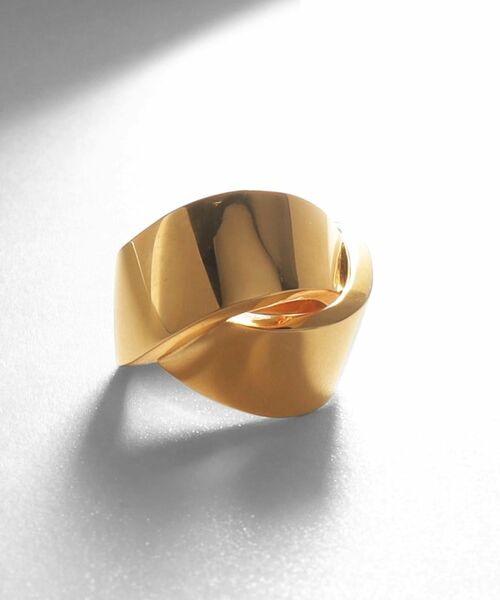 COCOSHNIK ONKITSCH / ココシュニックオンキッチュ リング | シルバー フォールディングリング オーバーラップ リング GP | 詳細2