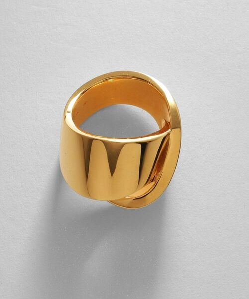 COCOSHNIK ONKITSCH / ココシュニックオンキッチュ リング | シルバー フォールディングリング オーバーラップ リング GP | 詳細3