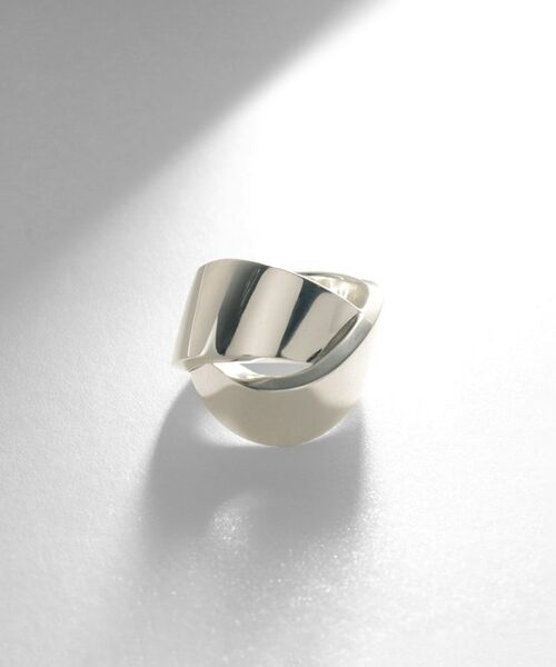 COCOSHNIK ONKITSCH / ココシュニックオンキッチュ リング | シルバー フォールディングリング オーバーラップ リング | 詳細1