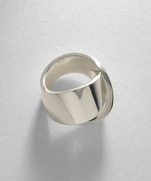 COCOSHNIK ONKITSCH / ココシュニックオンキッチュ リング | シルバー フォールディングリング オーバーラップ リング | 詳細3