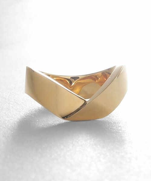 COCOSHNIK ONKITSCH / ココシュニックオンキッチュ リング | シルバー フォールディングリング ストリーム GP | 詳細2