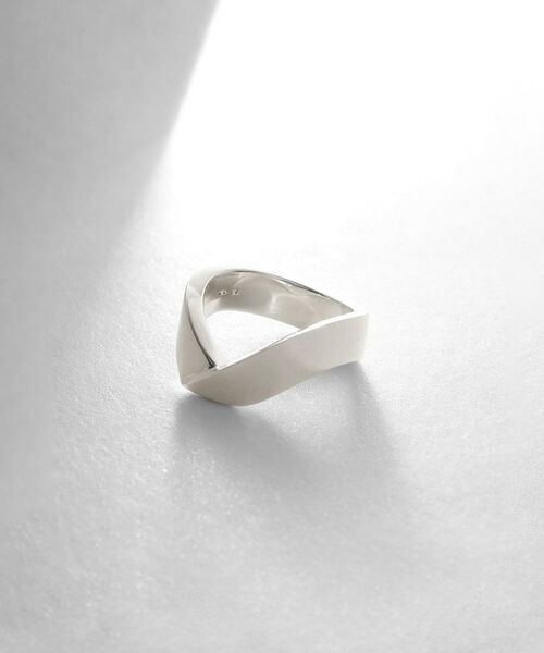 COCOSHNIK ONKITSCH / ココシュニックオンキッチュ リング | シルバー フォールディングリング ストリーム | 詳細1