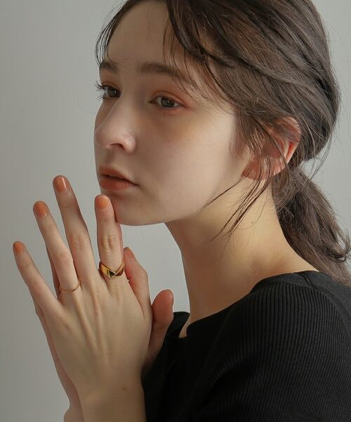 COCOSHNIK ONKITSCH / ココシュニックオンキッチュ リング | シルバー チェーンリング ベネチアン GP | 詳細13