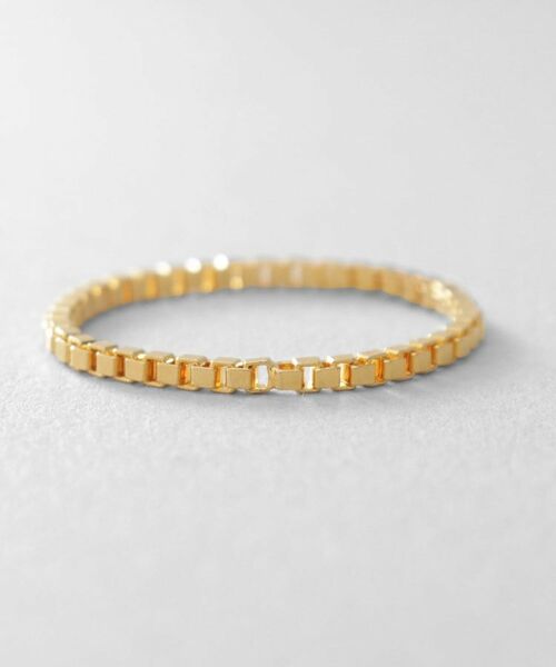 COCOSHNIK ONKITSCH / ココシュニックオンキッチュ リング | シルバー チェーンリング ベネチアン GP | 詳細3