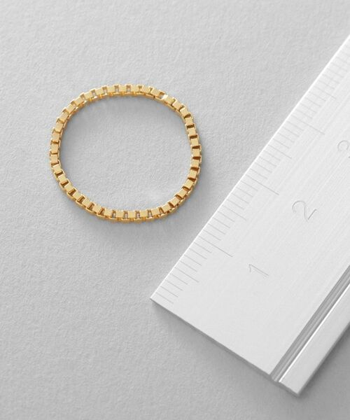 COCOSHNIK ONKITSCH / ココシュニックオンキッチュ リング | シルバー チェーンリング ベネチアン GP | 詳細4