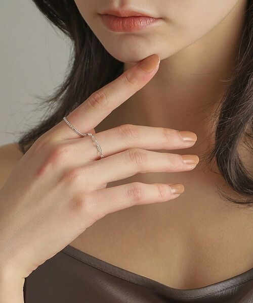 COCOSHNIK ONKITSCH / ココシュニックオンキッチュ リング | シルバー チェーンリング ベネチアン | 詳細10