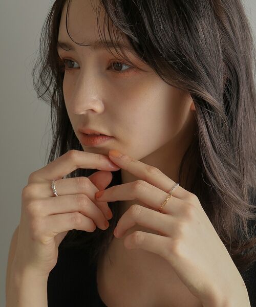 COCOSHNIK ONKITSCH / ココシュニックオンキッチュ リング | シルバー チェーンリング ベネチアン | 詳細12