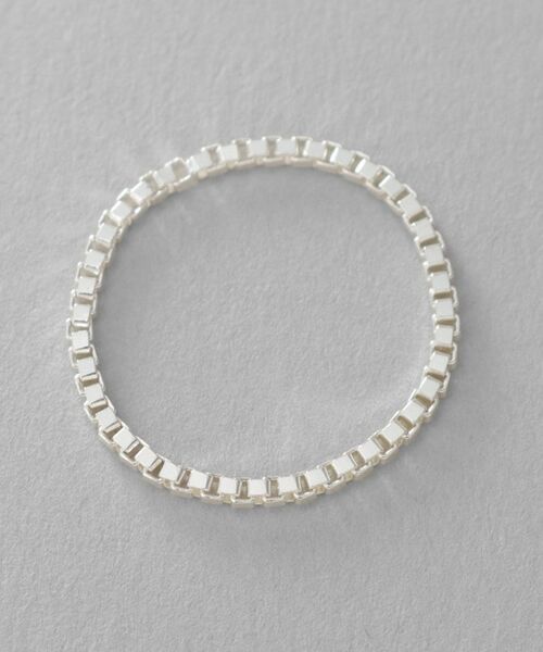 COCOSHNIK ONKITSCH / ココシュニックオンキッチュ リング | シルバー チェーンリング ベネチアン | 詳細2