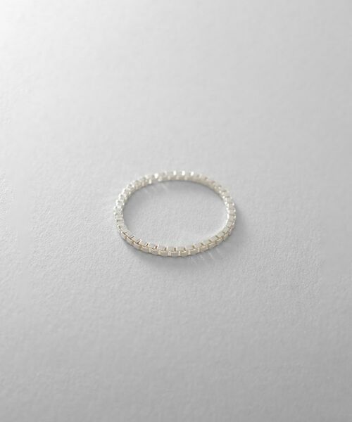 COCOSHNIK ONKITSCH / ココシュニックオンキッチュ リング | シルバー チェーンリング ベネチアン（シルバー(600)）