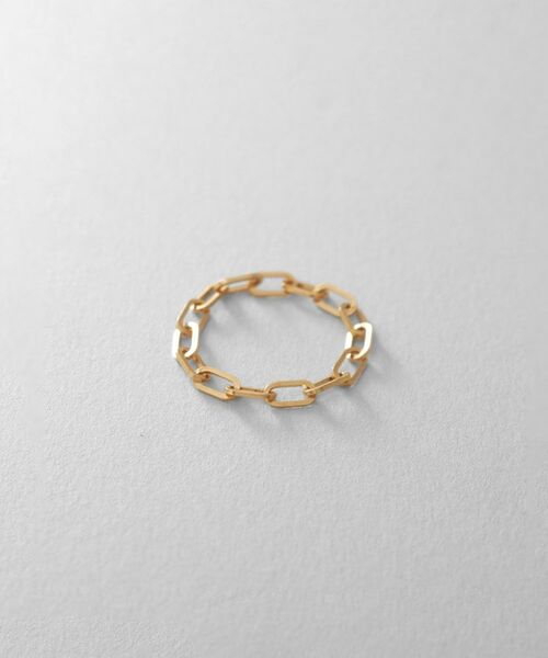 COCOSHNIK ONKITSCH / ココシュニックオンキッチュ リング | シルバー チェーンリング フラットケーブル GP | 詳細1