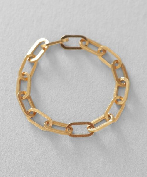 COCOSHNIK ONKITSCH / ココシュニックオンキッチュ リング | シルバー チェーンリング フラットケーブル GP | 詳細2