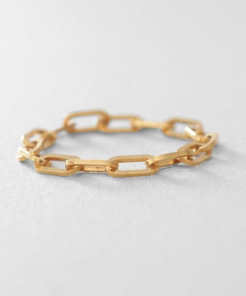 COCOSHNIK ONKITSCH / ココシュニックオンキッチュ リング | シルバー チェーンリング フラットケーブル GP | 詳細3