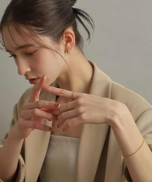 COCOSHNIK ONKITSCH / ココシュニックオンキッチュ リング | シルバー チェーンリング フラットケーブル GP | 詳細7