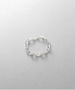 COCOSHNIK ONKITSCH / ココシュニックオンキッチュ リング | シルバー チェーンリング フラットケーブル