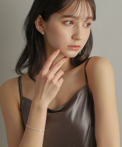 COCOSHNIK ONKITSCH / ココシュニックオンキッチュ リング | シルバー チェーンリング フラットケーブル | 詳細6