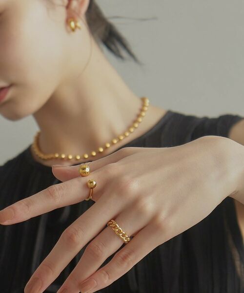 COCOSHNIK ONKITSCH / ココシュニックオンキッチュ リング | シルバー ボールオープンリング GP | 詳細7