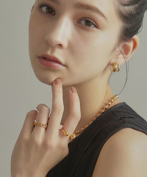 COCOSHNIK ONKITSCH / ココシュニックオンキッチュ リング | シルバー ボールオープンリング GP | 詳細8