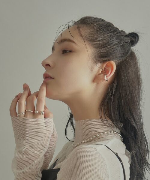 COCOSHNIK ONKITSCH / ココシュニックオンキッチュ リング | シルバー ボールオープンリング | 詳細13